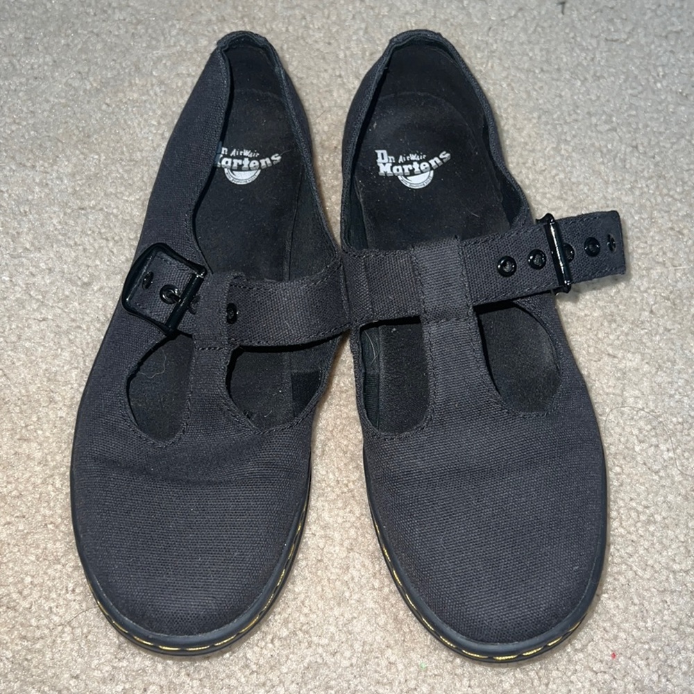DR. MARTENS CANVAS MARY JANES